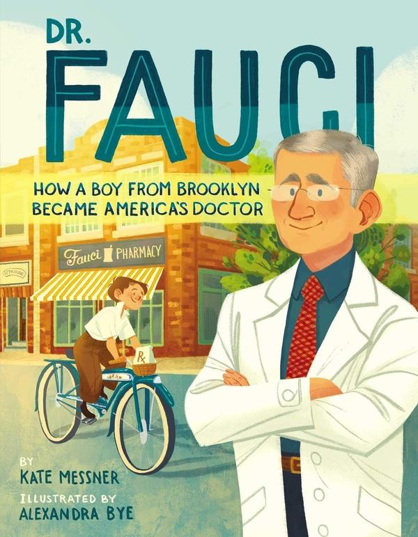 Book cover of Dr. Fauci: How a Boy from Brooklyn Became America's Doctor.