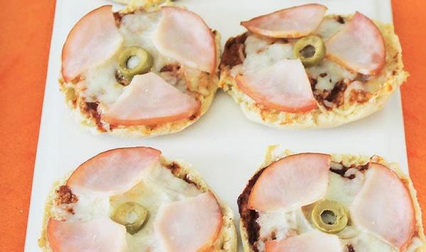 Image of science party radioactive pizza