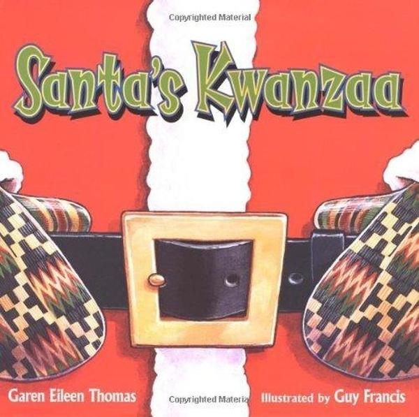 Image of book cover for Santa's Kwanzaa.