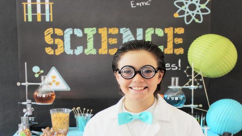 Image of science birthday party