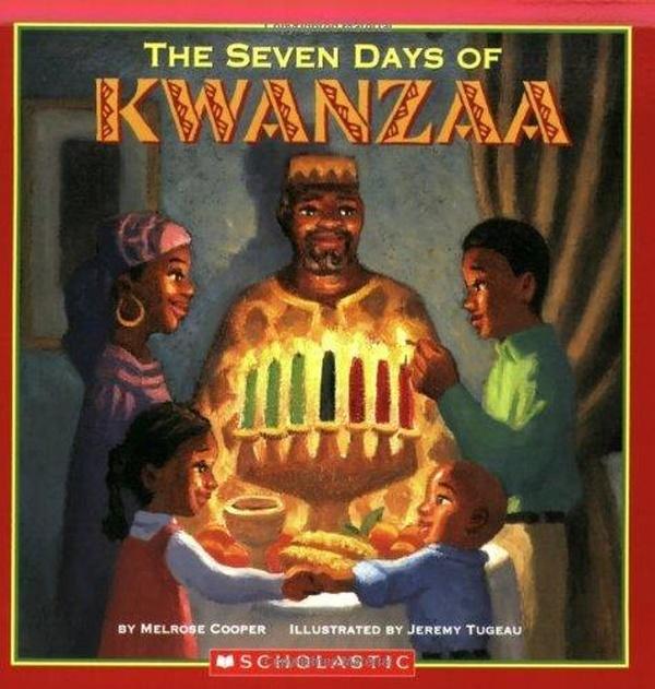 Image of book cover for Seven Days of Kwanzaa.