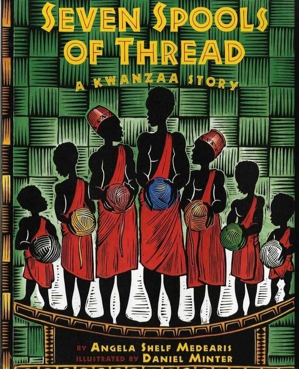 Image of book cover for Seven Spools of Thread.