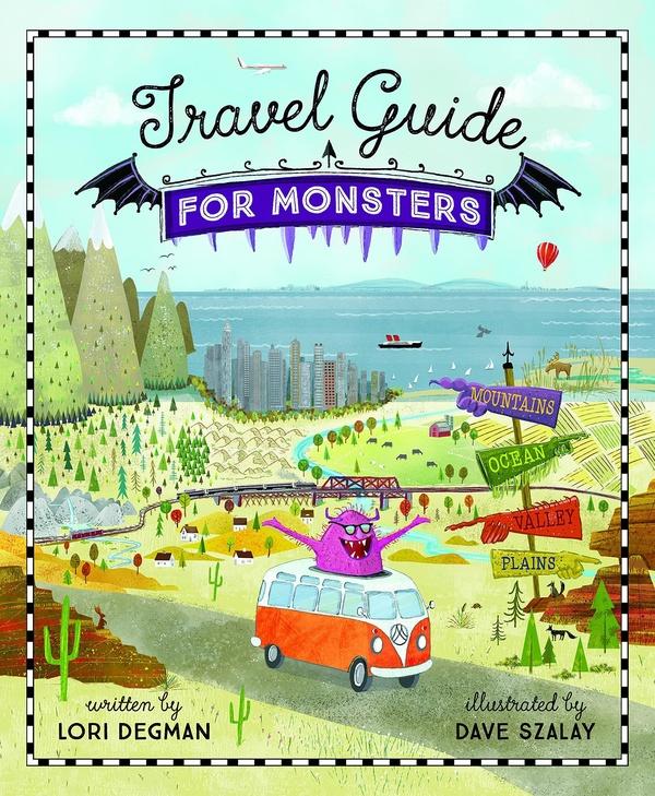 book cover of Travel Guide for Monsters.