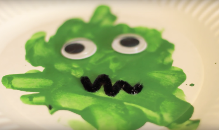 Point Splat Monsters Paper Plate Paint-Splat Monster | Crafts for Kids | PBS KIDS for Parents
