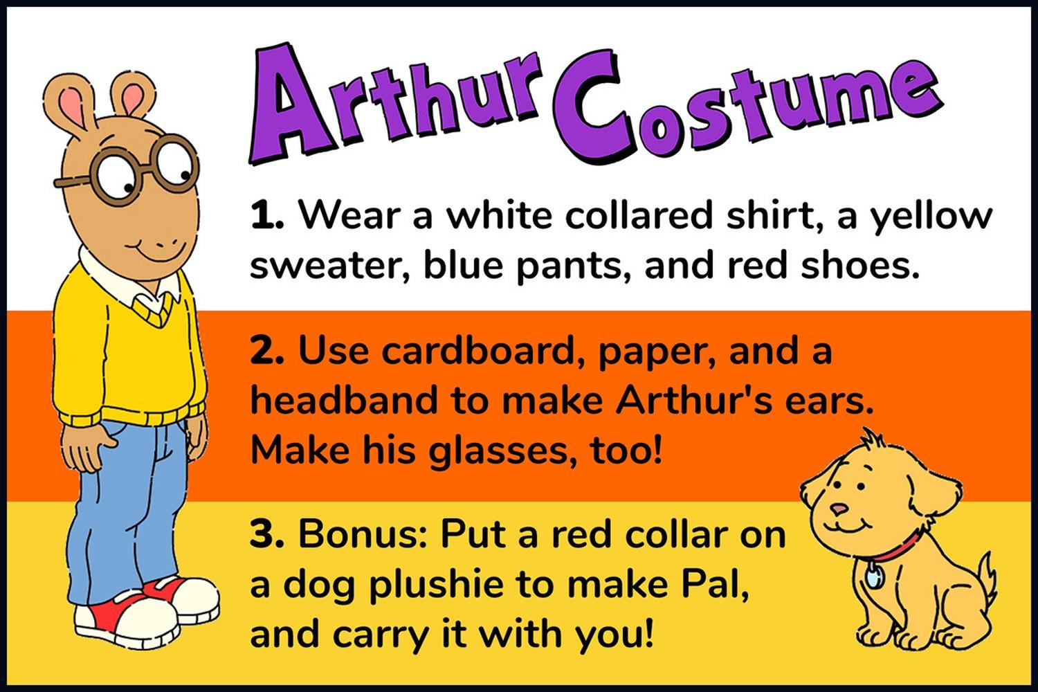 Easy “Arthur” Costume Ideas | Crafts for Kids | PBS KIDS for Parents
